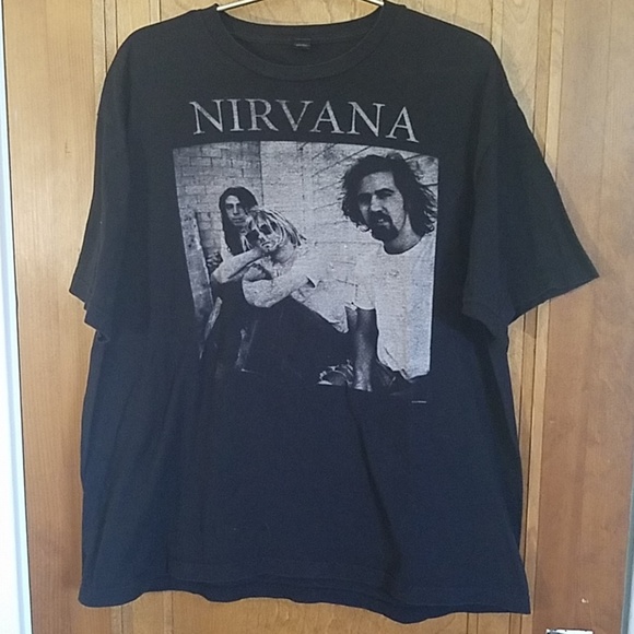 Tultex Other - Nirvana vintage concert tee, mens XL